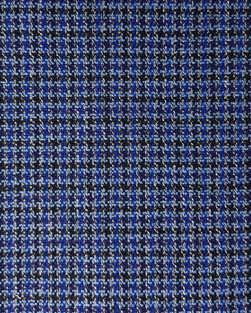 Westwood Hart Online Custom Hand Tailor Suits Sportcoats Trousers Waistcoats Overcoats Royal Blue Micro Self Textured
