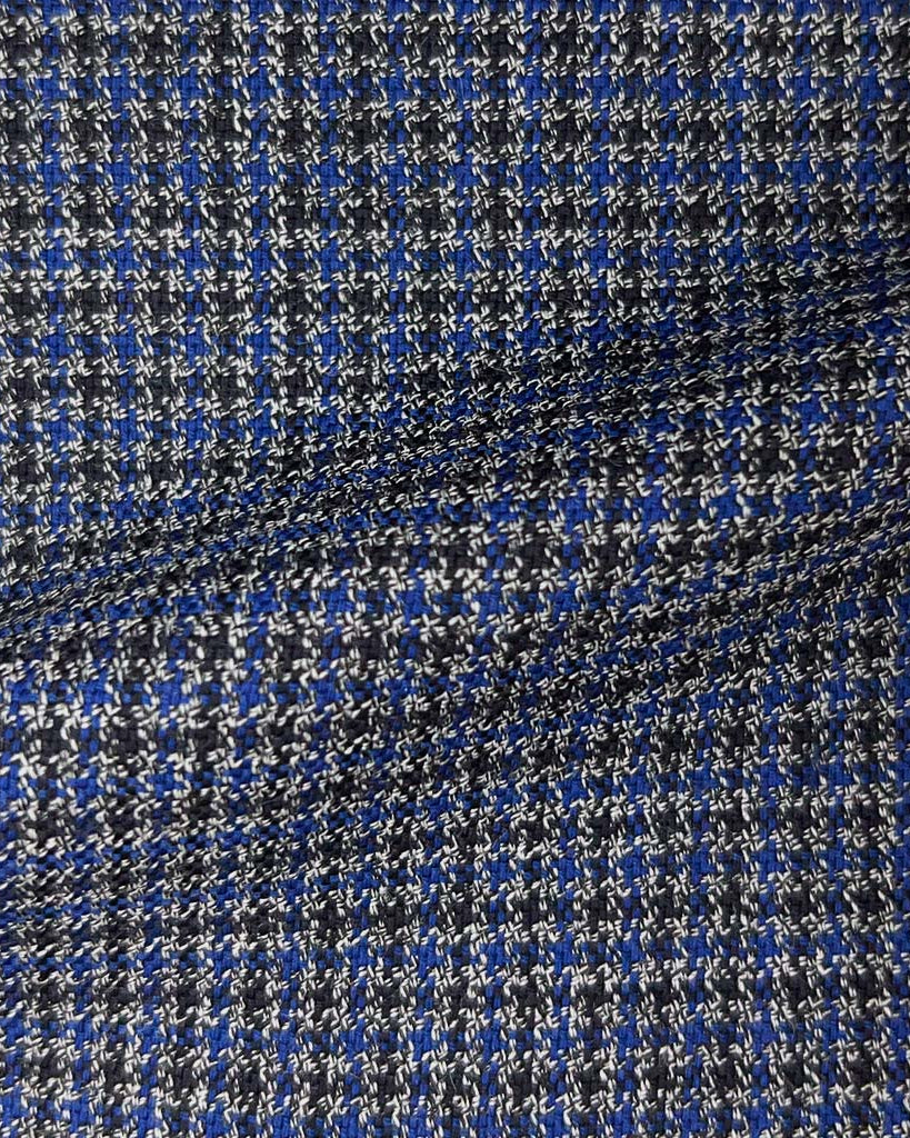 Westwood Hart Online Custom Hand Tailor Suits Sportcoats Trousers Waistcoats Overcoats Grey With Navy Micro Self Textured