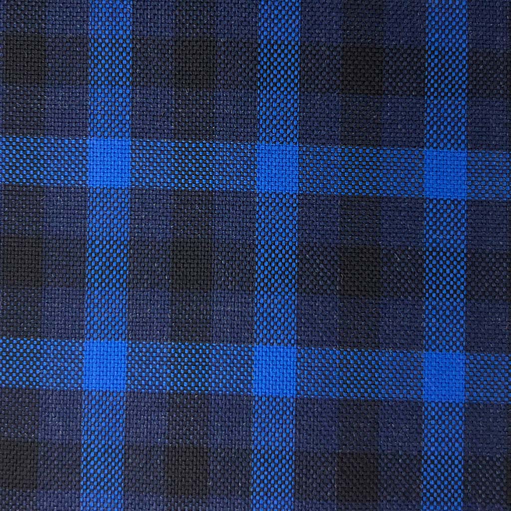 Westwood Hart Online Custom Hand Tailor Suits Sportcoats Trousers Waistcoats Overcoats Navy With Cobalt Blue Windowpane