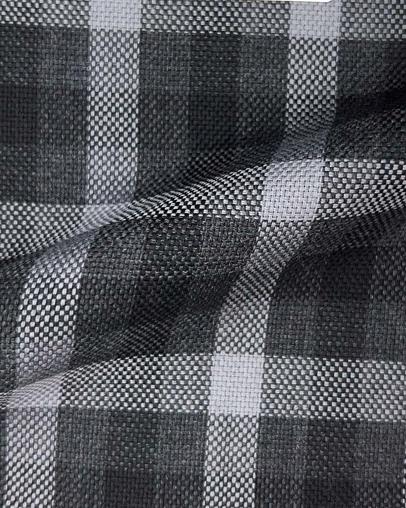Westwood Hart Online Custom Hand Tailor Suits Sportcoats Trousers Waistcoats Overcoats Dark Grey With Silver Windowpane