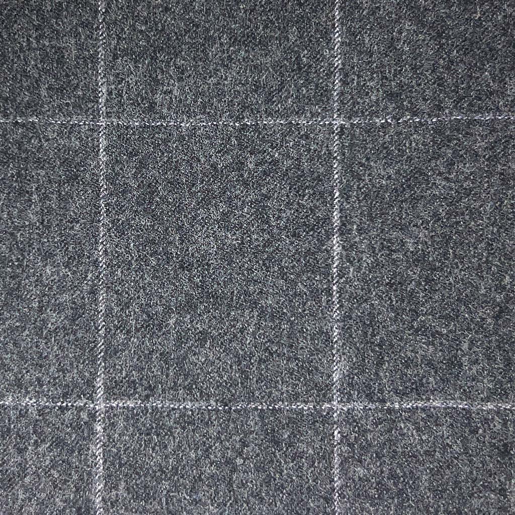 Vitale Barberis Canonico WOOL & MOHAIR Westwood Hart Online Custom Hand Tailor Suits Sportcoats Trousers Waistcoats Overcoats Made To Measure Formalwear Tuxedo Heather Grey Windowpane