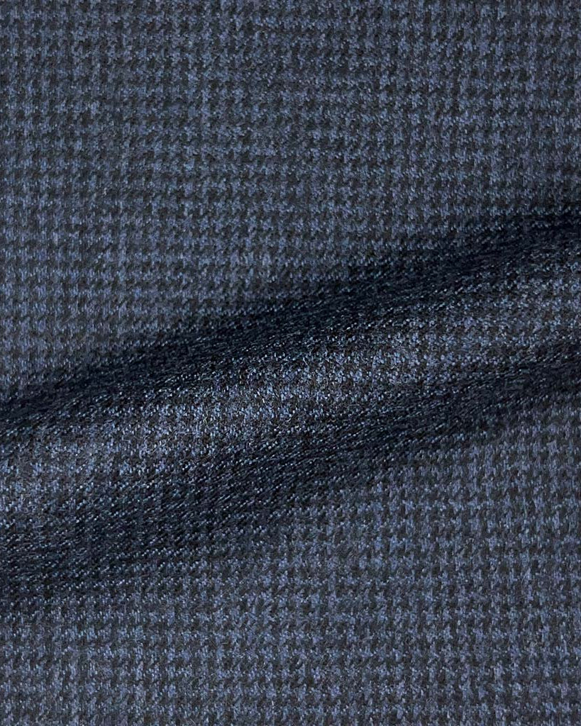 Vitale Barberis Canonico WOOL & MOHAIR Westwood Hart Online Custom Hand Tailor Suits Sportcoats Trousers Waistcoats Overcoats Made To Measure Formalwear Tuxedo Navy Houndstooth