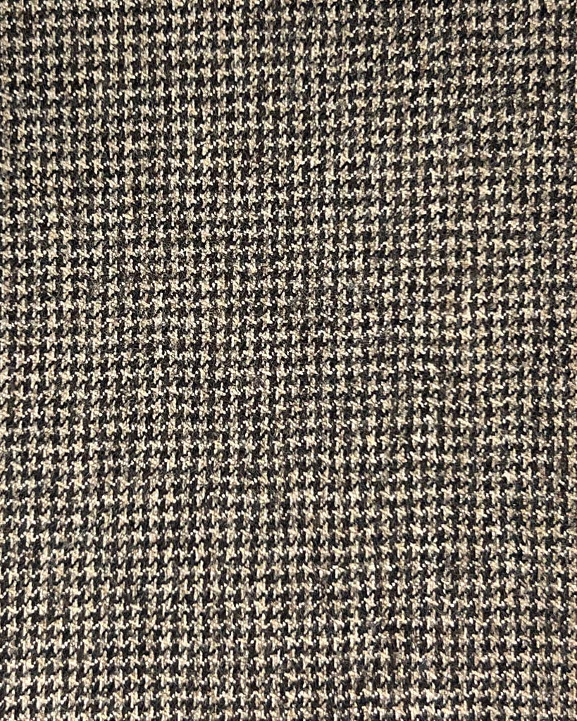 Vitale Barberis Canonico WOOL & MOHAIR Westwood Hart Online Custom Hand Tailor Suits Sportcoats Trousers Waistcoats Overcoats Made To Measure Formalwear Tuxedo Brown Houndstooth