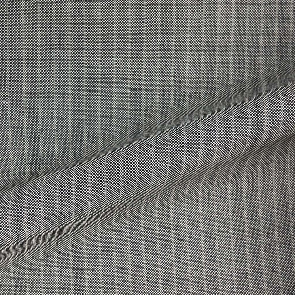 Vitale Barberis Canonico WOOL & MOHAIR Westwood Hart Online Custom Hand Tailor Suits Sportcoats Trousers Waistcoats Overcoats Made To Measure Formalwear Tuxedo Light Grey Pinstripes