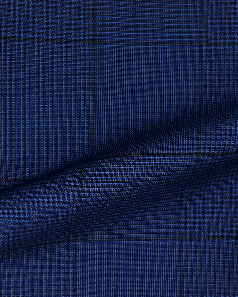 Vitale Barberis Canonico WOOL & MOHAIR Westwood Hart Online Custom Hand Tailor Suits Sportcoats Trousers Waistcoats Overcoats Made To Measure Formalwear Tuxedo Navy Prince Of Wales Glen Plaid