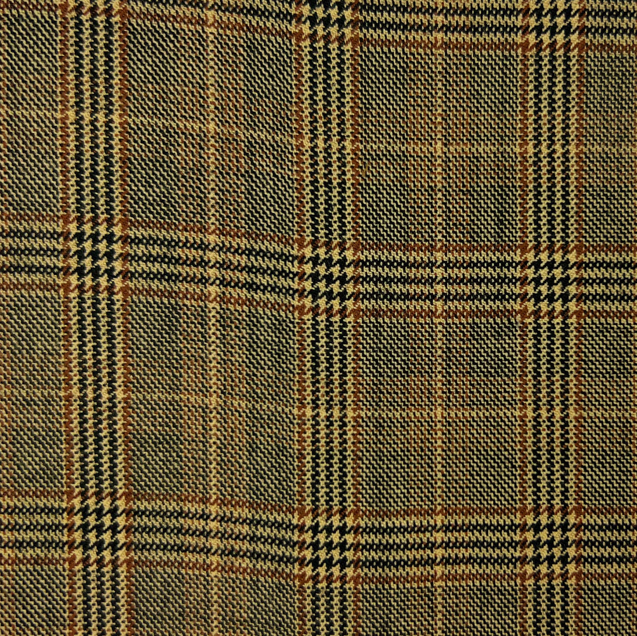 Westwood Hart Online Custom Hand Tailor Suits Sportcoats Trousers Waistcoats Overcoats Brown Prince Of Wales Plaid