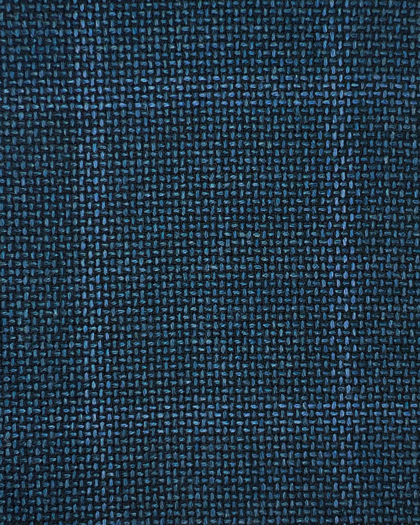 Steel Blue Hopsack Windowpane Wool Menswear Suit