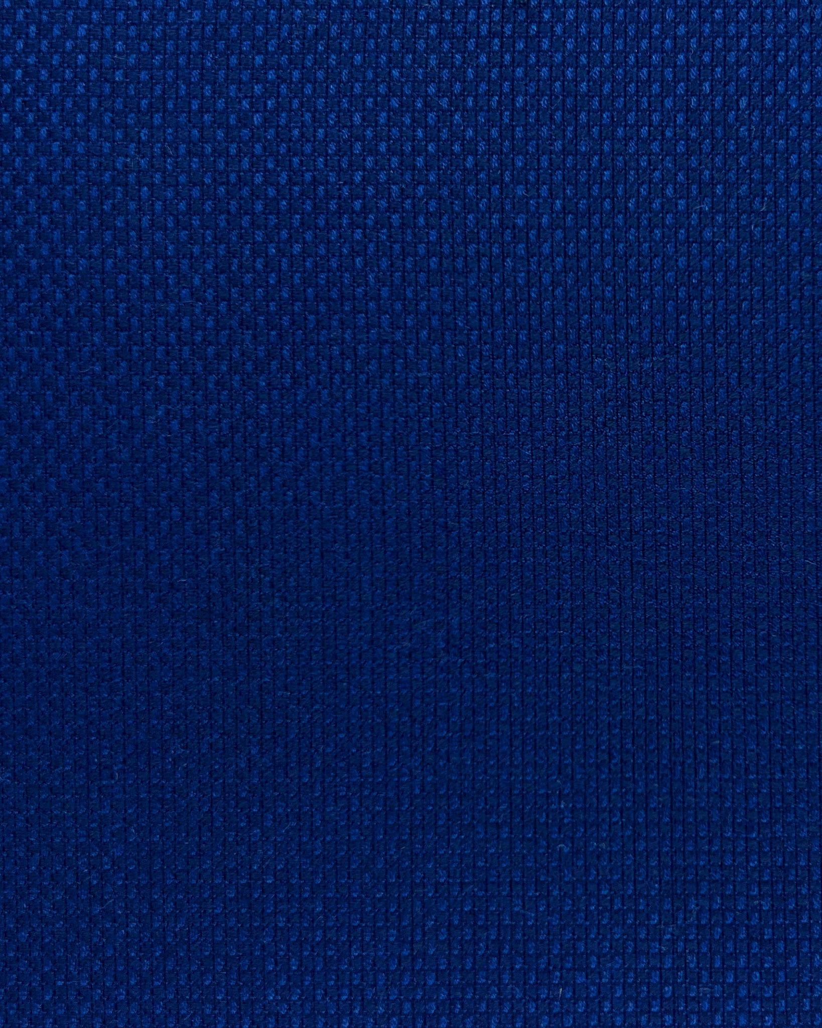 Royal Blue Plain Hopsack Wool Menswear Suit