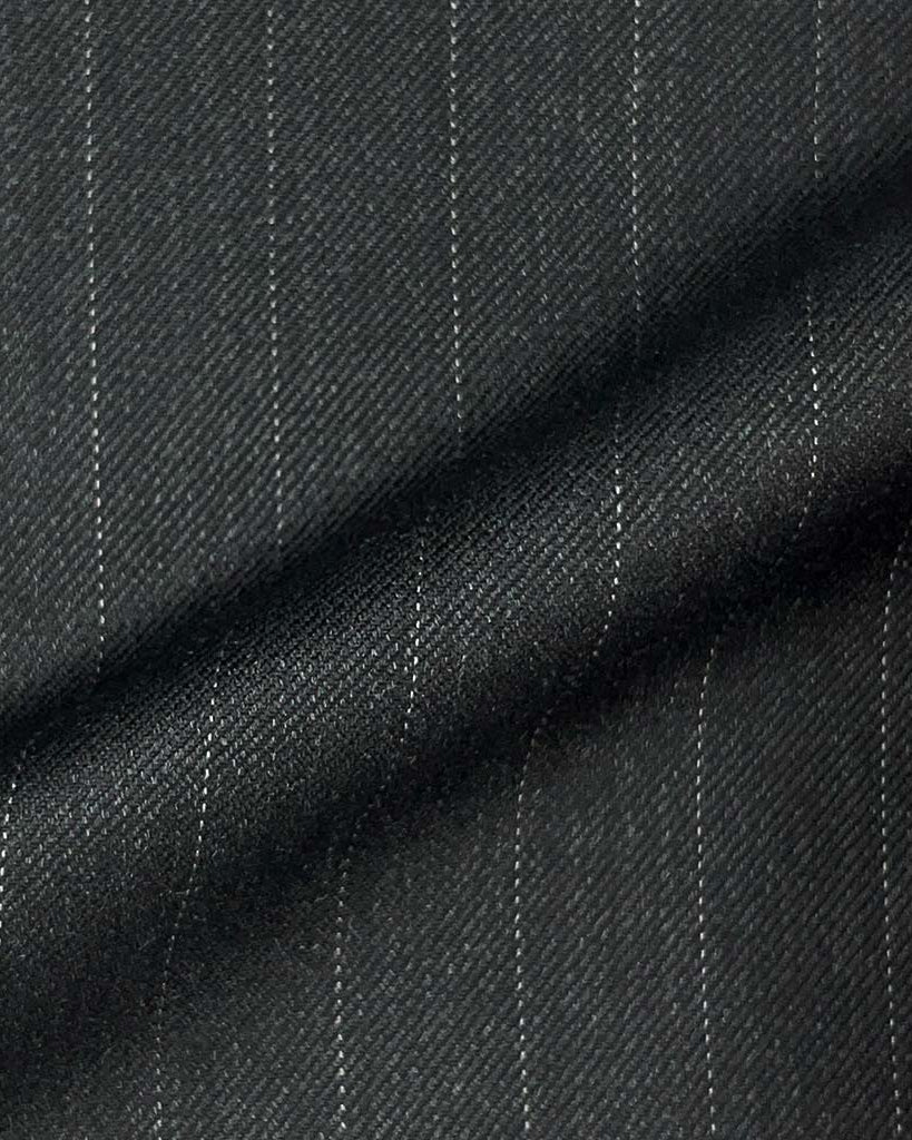 Westwood Hart Online Custom Hand Tailor Suits Sportcoats Trousers Waistcoats Overcoats Midnight Blue With Royal Blue Pinstripes
