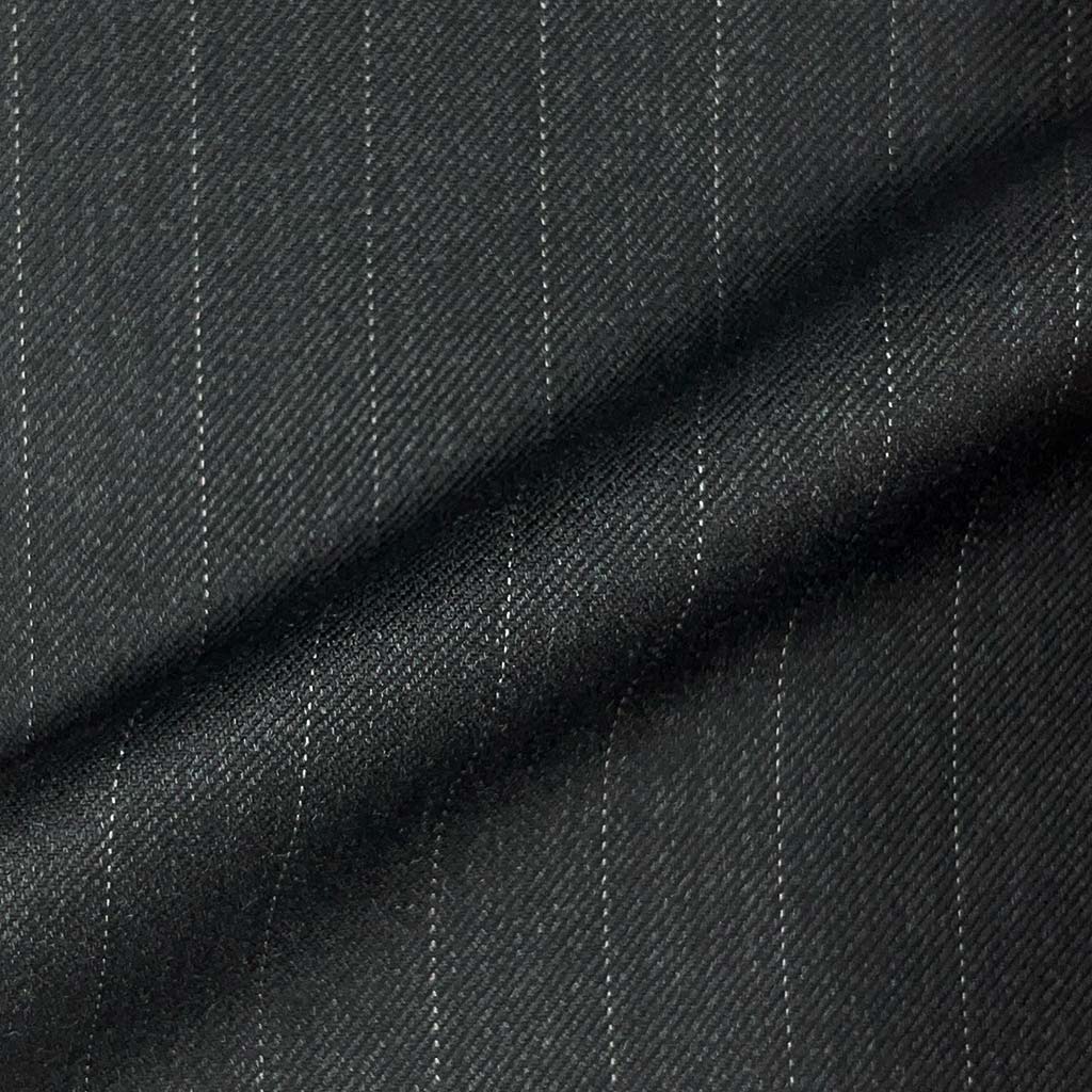 Westwood Hart Online Custom Hand Tailor Suits Sportcoats Trousers Waistcoats Overcoats Midnight Blue With Royal Blue Pinstripes