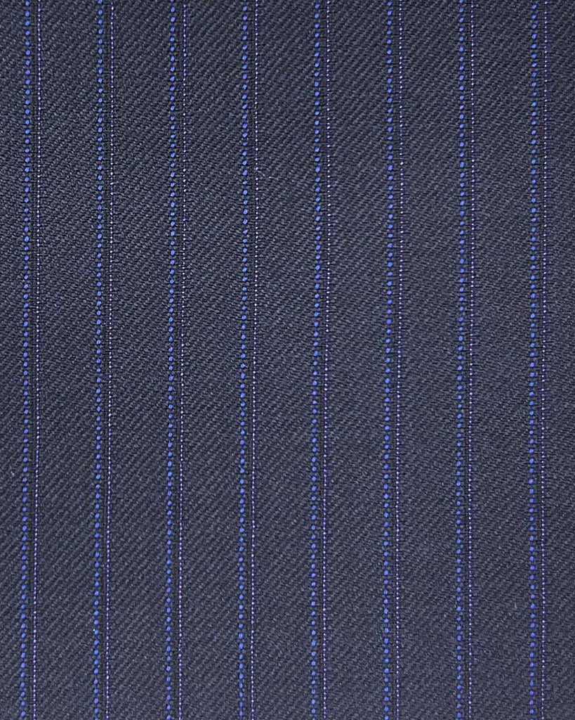 Westwood Hart Online Custom Hand Tailor Suits Sportcoats Trousers Waistcoats Overcoats Navy With Magenta Stripes