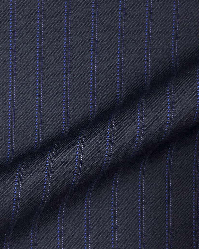 Westwood Hart Online Custom Hand Tailor Suits Sportcoats Trousers Waistcoats Overcoats Navy With Magenta Stripes