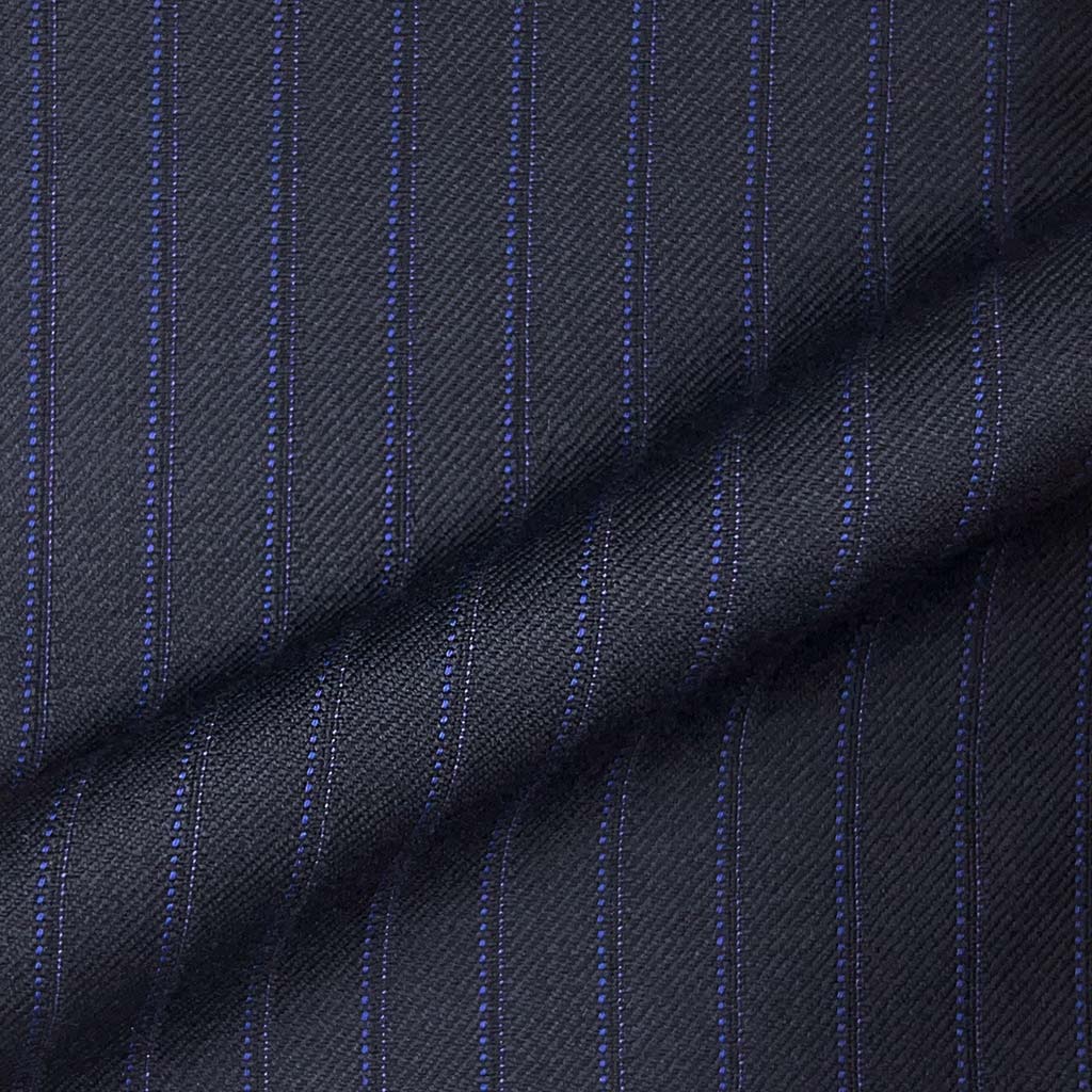 Westwood Hart Online Custom Hand Tailor Suits Sportcoats Trousers Waistcoats Overcoats Navy With Magenta Stripes