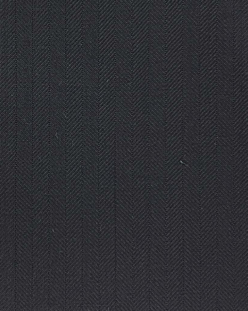 Loro Piana Four Seasons Super 130's Wool Westwood Hart Online Custom Hand Tailor Suits Sportcoats Trousers Waistcoats Overcoats Made To Measure Formalwear Tuxedo Black Herringbone