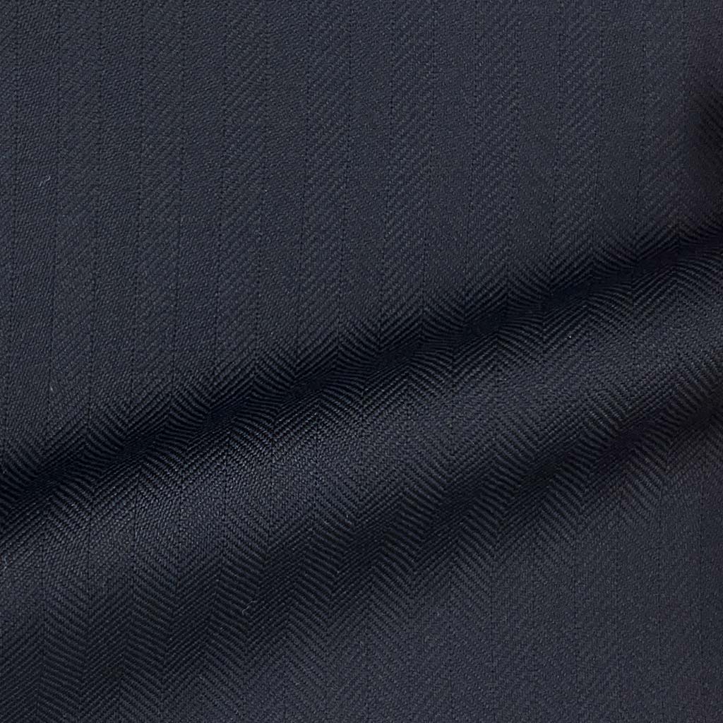 Loro Piana Four Seasons Super 130's Wool Westwood Hart Online Custom Hand Tailor Suits Sportcoats Trousers Waistcoats Overcoats Made To Measure Formalwear Tuxedo Midnight Blue Herringbone