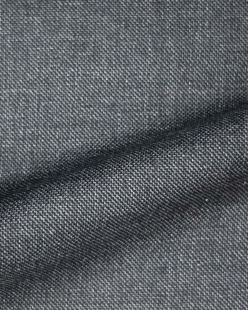 Loro Piana Four Seasons Super 130's Wool Westwood Hart Online Custom Hand Tailor Suits Sportcoats Trousers Waistcoats Overcoats Made To Measure Formalwear Tuxedo Dark Grey Sharkskin