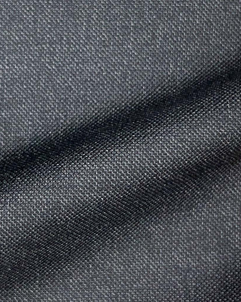 Loro Piana Four Seasons Super 130's Wool Westwood Hart Online Custom Hand Tailor Suits Sportcoats Trousers Waistcoats Overcoats Made To Measure Formalwear Tuxedo Charcoal Grey Sharkskin