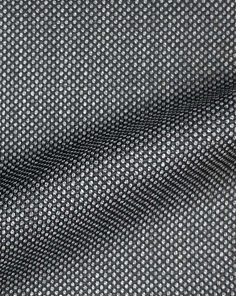 Loro Piana Four Seasons Super 130's Wool Westwood Hart Online Custom Hand Tailor Suits Sportcoats Trousers Waistcoats Overcoats Made To Measure Formalwear Tuxedo Dark Grey Birdseye