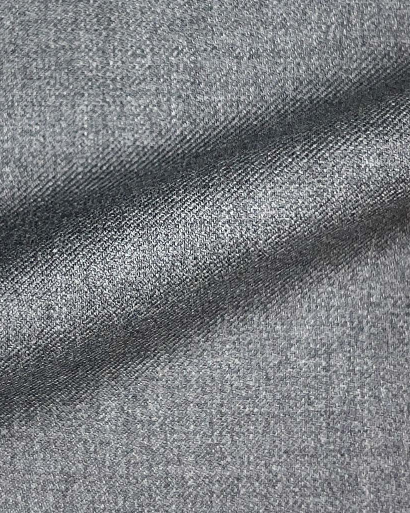 Loro Piana Four Seasons Super 130's Wool Westwood Hart Online Custom Hand Tailor Suits Sportcoats Trousers Waistcoats Overcoats Made To Measure Formalwear Tuxedo Medium Grey Plain Weave
