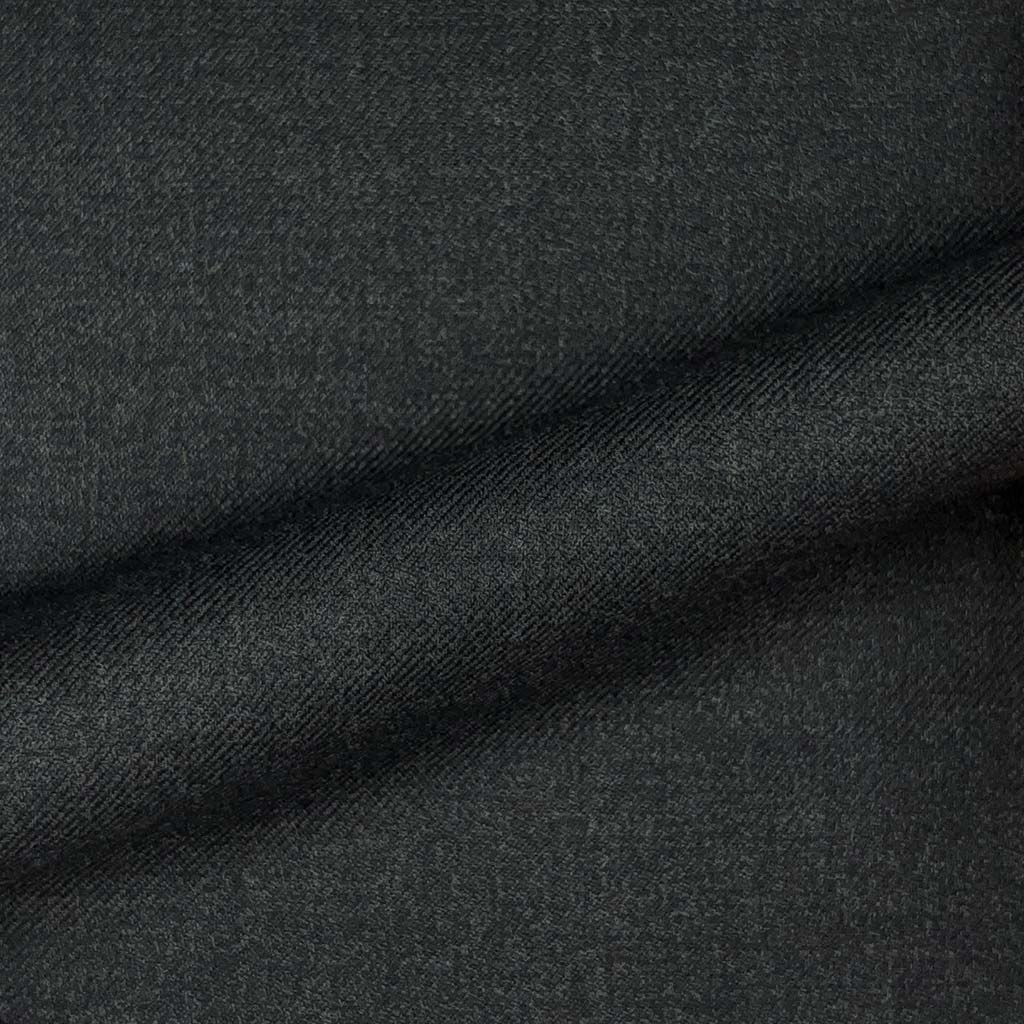 Lanifico Cerruti Nobility Super 150's Virgin Wool Westwood Hart Online Custom Hand Tailor Suits Sportcoats Trousers Waistcoats Overcoats Made To Measure Formalwear Tuxedo Dark Grey Plain Weave