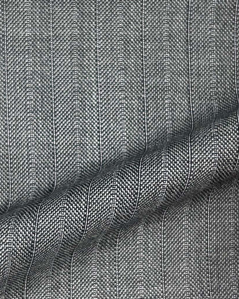 Westwood Hart Online Custom Hand Tailor Suits Sportcoats Trousers Waistcoats Overcoats Steel Grey Herringbone Pinstripes