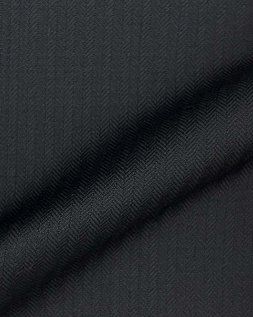 Loro Piana Four Seasons Super 130's Wool Westwood Hart Online Custom Hand Tailor Suits Sportcoats Trousers Waistcoats Overcoats Made To Measure Formalwear Tuxedo Black Mini Herringbone