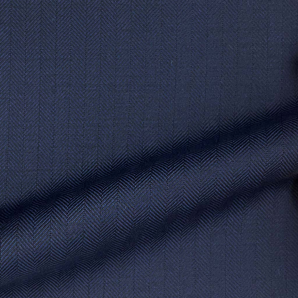 Loro Piana Four Seasons Super 130's Wool Westwood Hart Online Custom Hand Tailor Suits Sportcoats Trousers Waistcoats Overcoats Made To Measure Formalwear Tuxedo Navy Herringbone