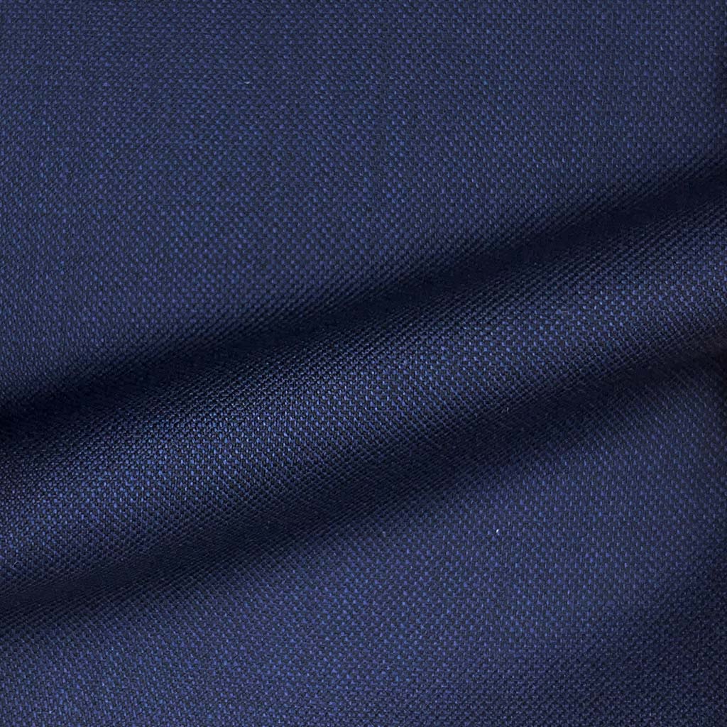 Loro Piana Four Seasons Super 130's Wool Westwood Hart Online Custom Hand Tailor Suits Sportcoats Trousers Waistcoats Overcoats Made To Measure Formalwear Tuxedo Navy Sharkskin