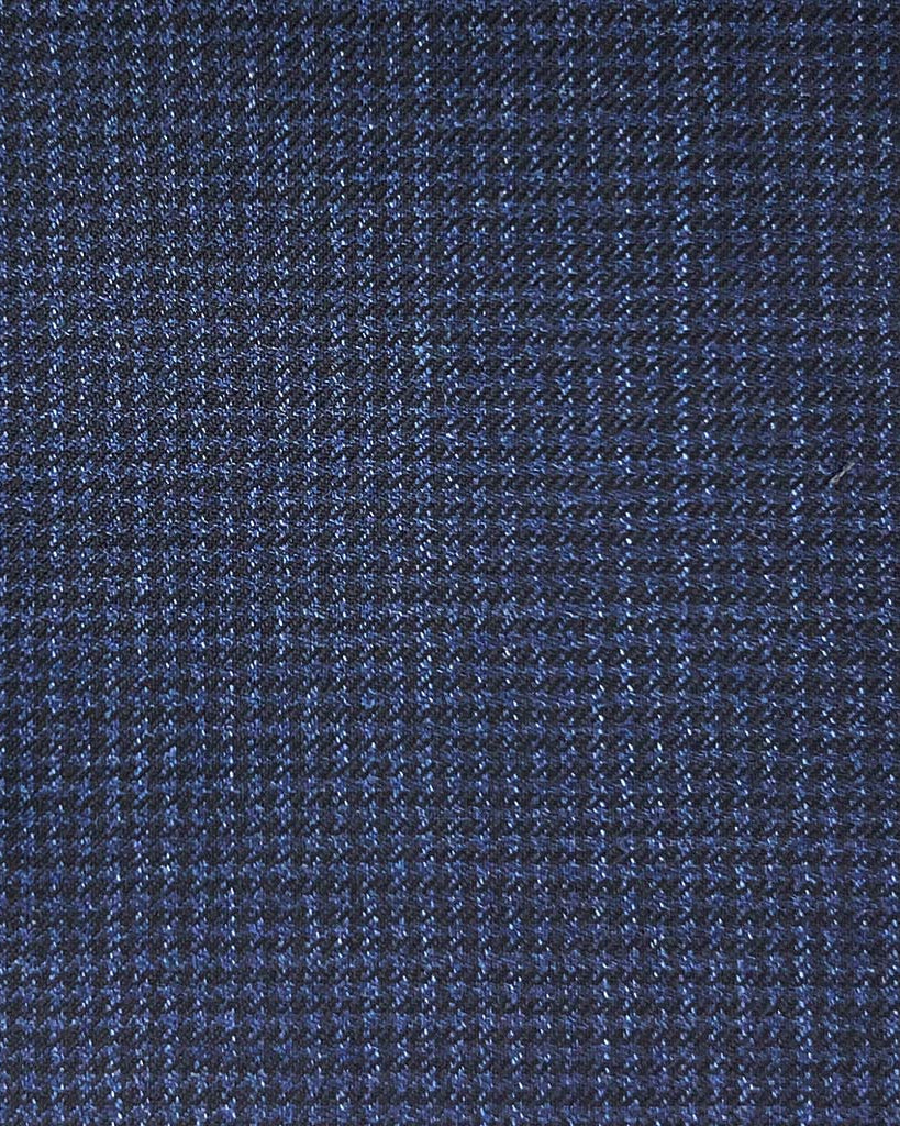 Loro Piana Four Seasons Super 130's Wool Westwood Hart Online Custom Hand Tailor Suits Sportcoats Trousers Waistcoats Overcoats Made To Measure Formalwear Tuxedo Navy Houndstooth