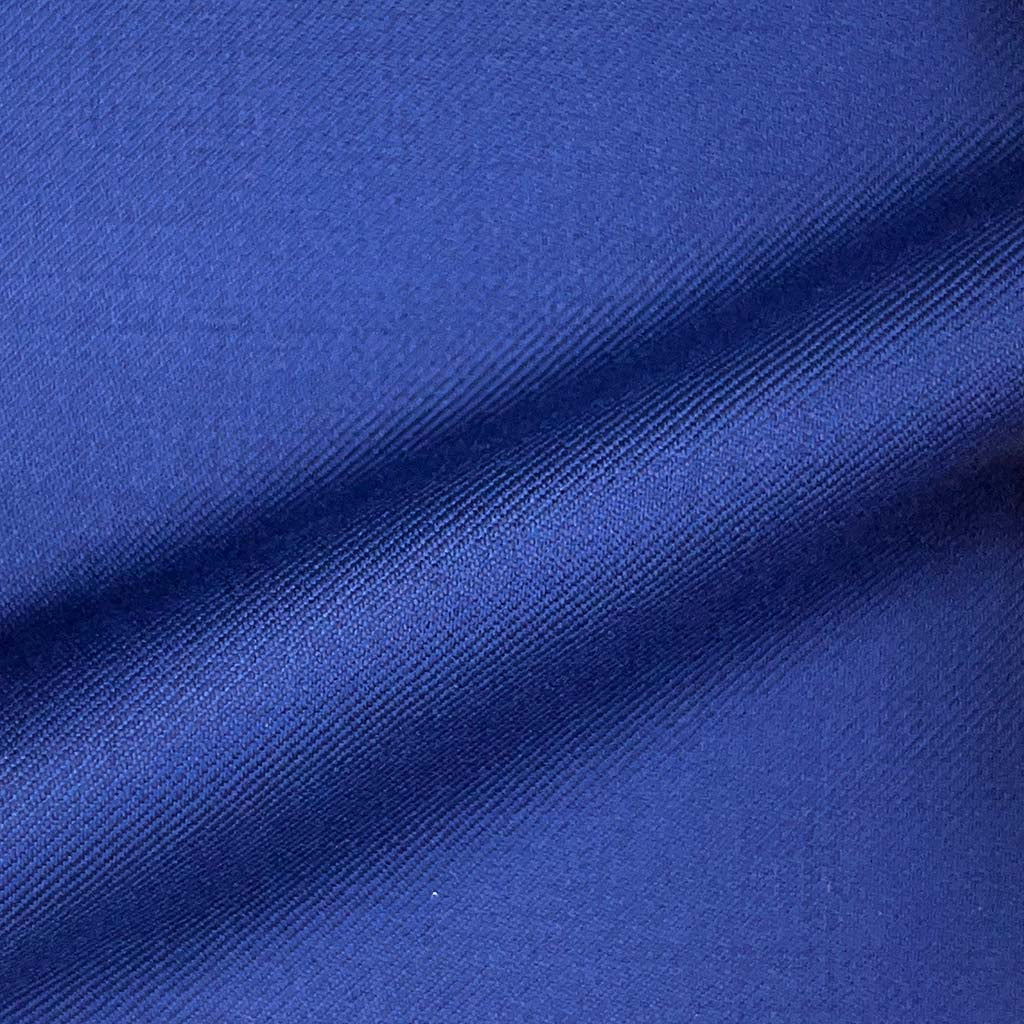 Loro Piana Four Seasons Super 130's Wool Westwood Hart Online Custom Hand Tailor Suits Sportcoats Trousers Waistcoats Overcoats Made To Measure Formalwear Tuxedo Royal Blue Plain Weave