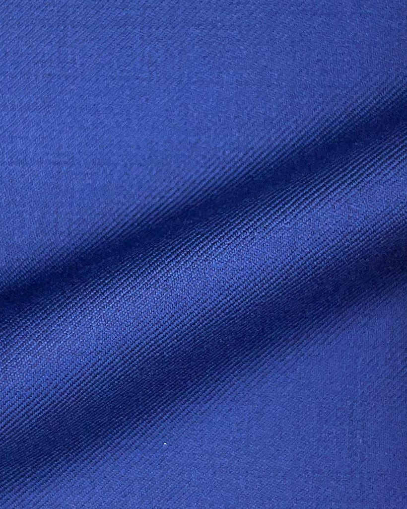 Loro Piana Four Seasons Super 130's Wool Westwood Hart Online Custom Hand Tailor Suits Sportcoats Trousers Waistcoats Overcoats Made To Measure Formalwear Tuxedo Royal Blue Plain Weave