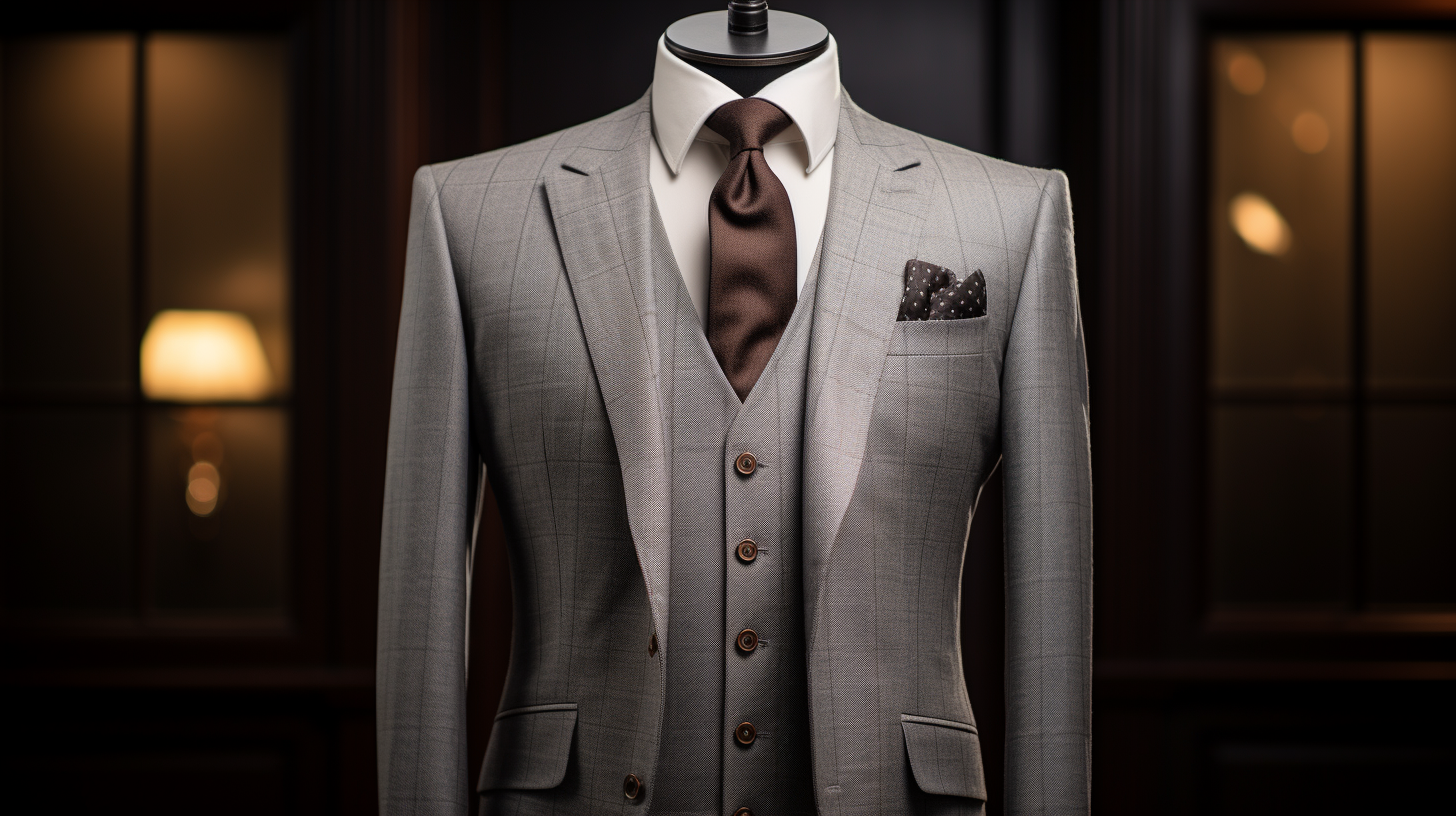 Perfectly fitted Westwood Hart suit emphasizing golden rules of tailoring