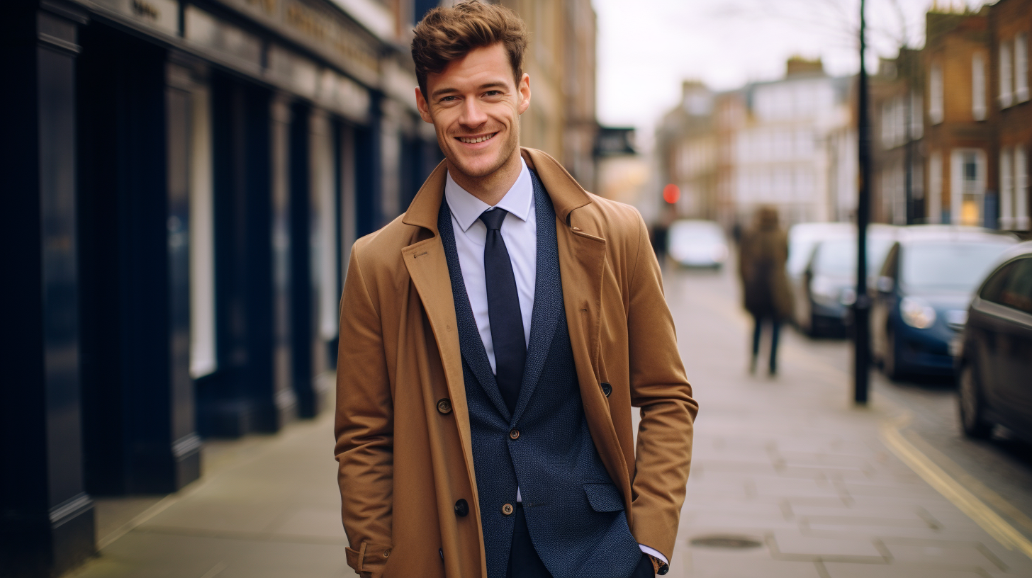 Selecting custom suits in an online setting.