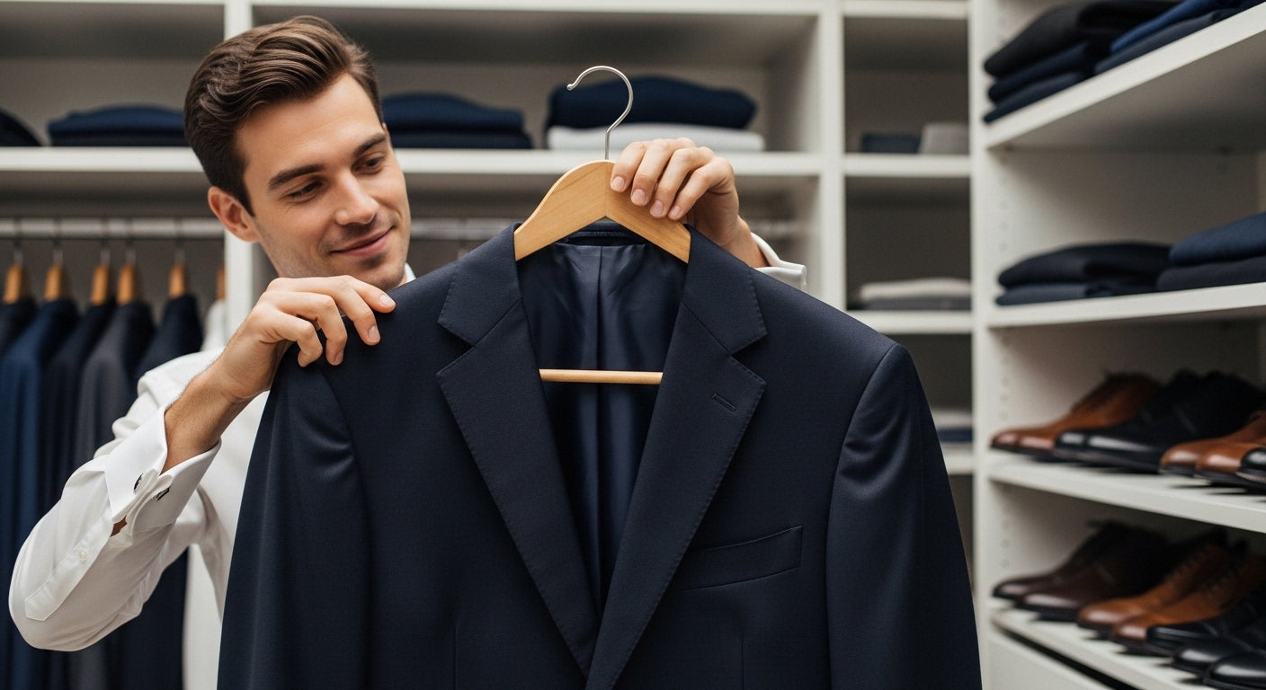 Proper suit maintenance guide for hangers, steaming and dry cleaning
