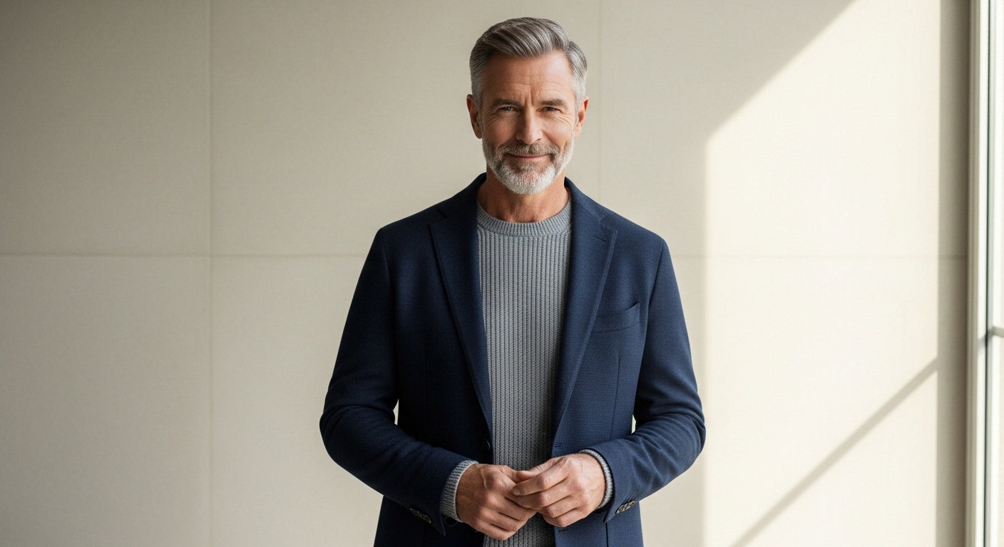 Best color combinations for men over 50 that actually work with your face