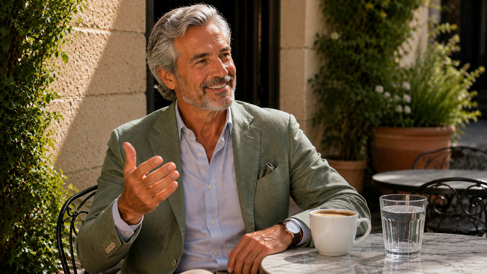Best color combinations for men over 50 that actually suit silver hair