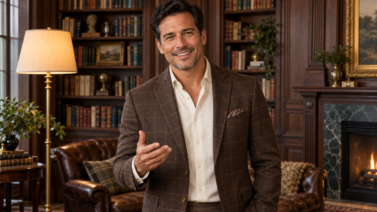 Check patterns in menswear explained for tailored clothing