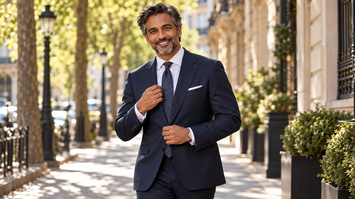 Color combinations for men over 40 that look elegant