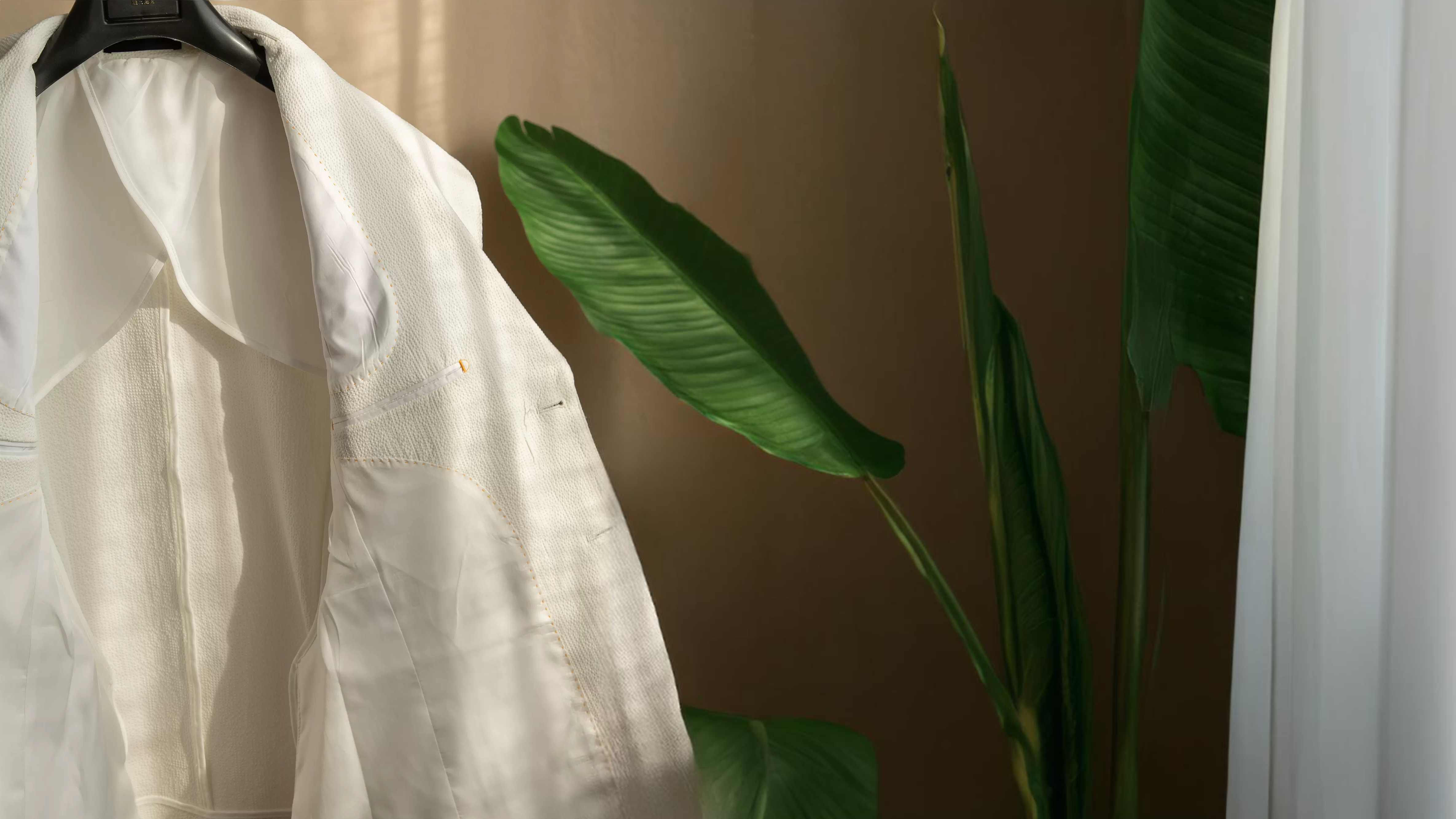 Custom-tailored jackets from Westwood Hart showcasing lined and unlined options for men