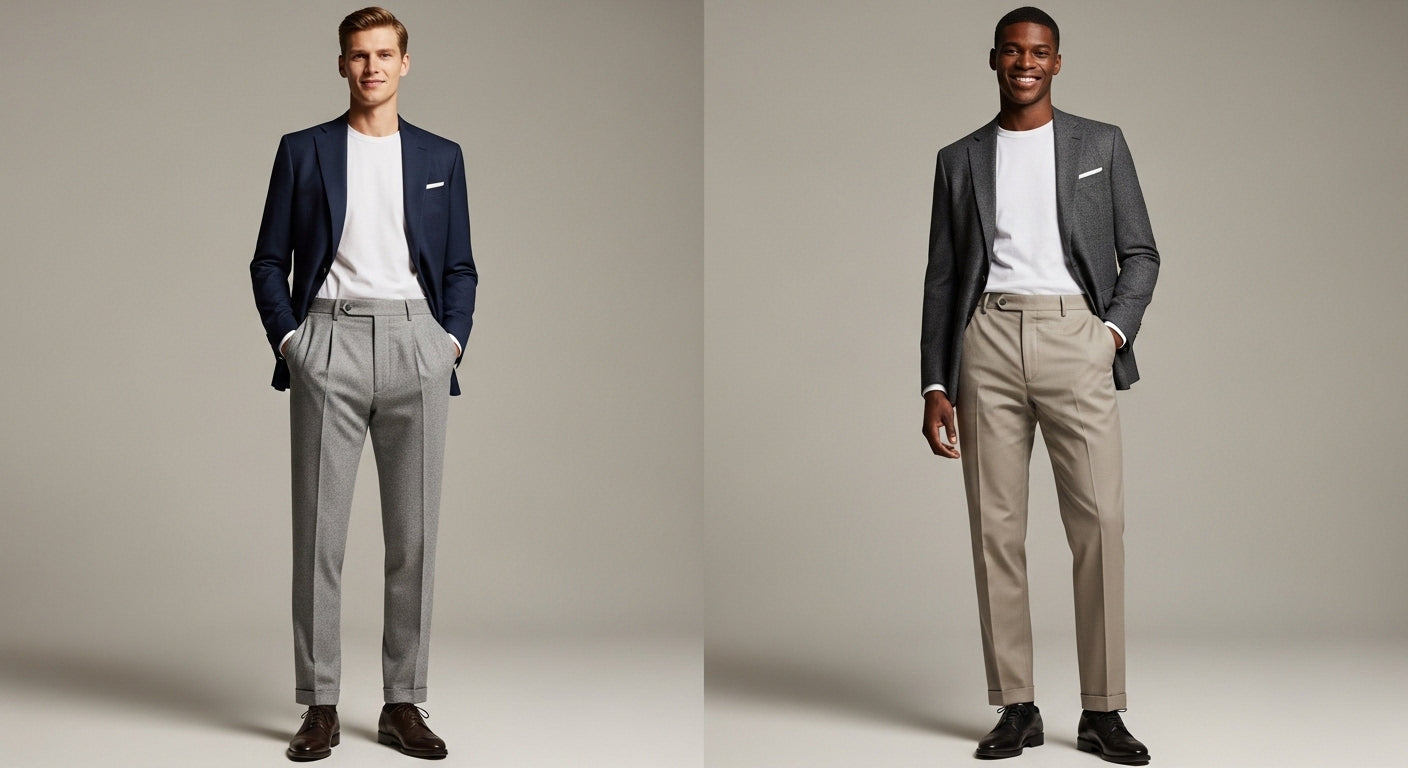 High-rise trousers explained: why the natural waist is the right place to wear your trousers