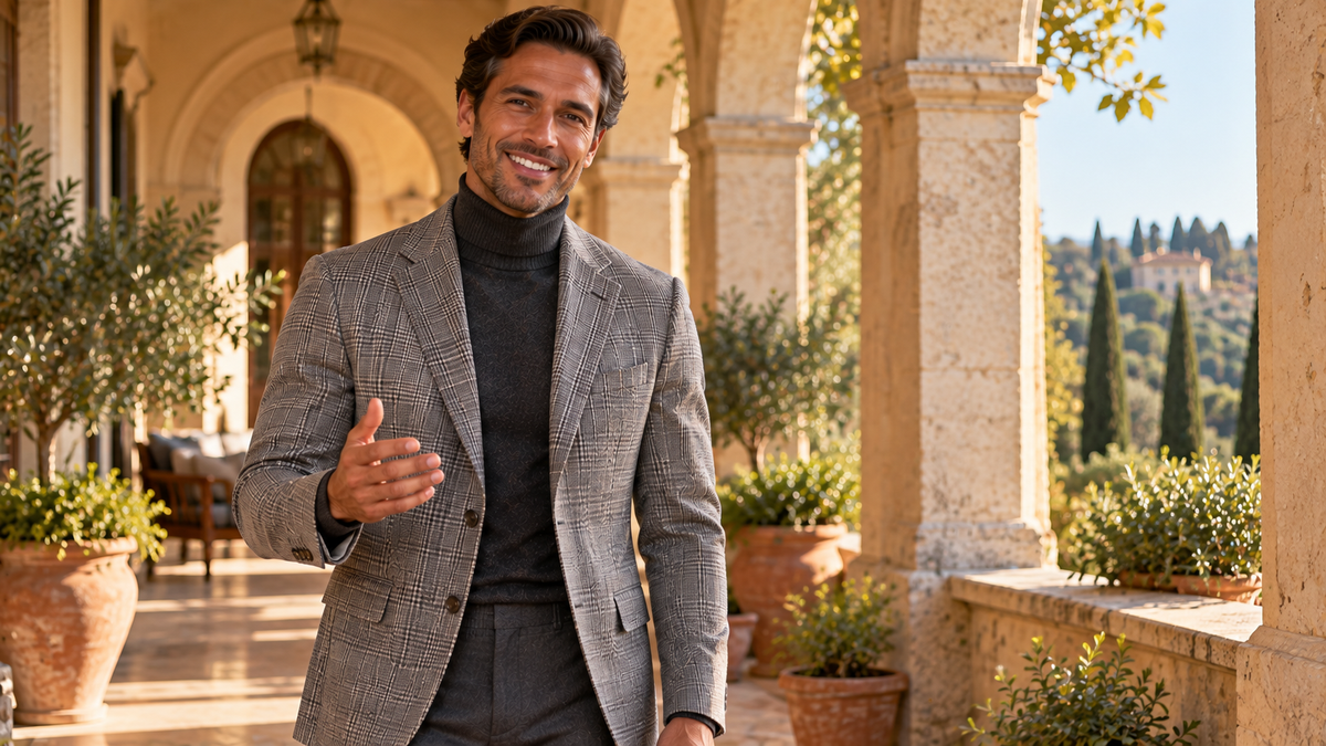 How to style a light gray sport coat with confidence