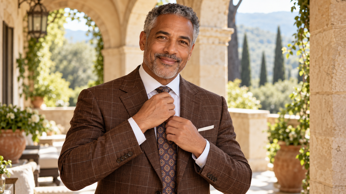 How to wear patterned suits with confidence instead of looking like a clown
