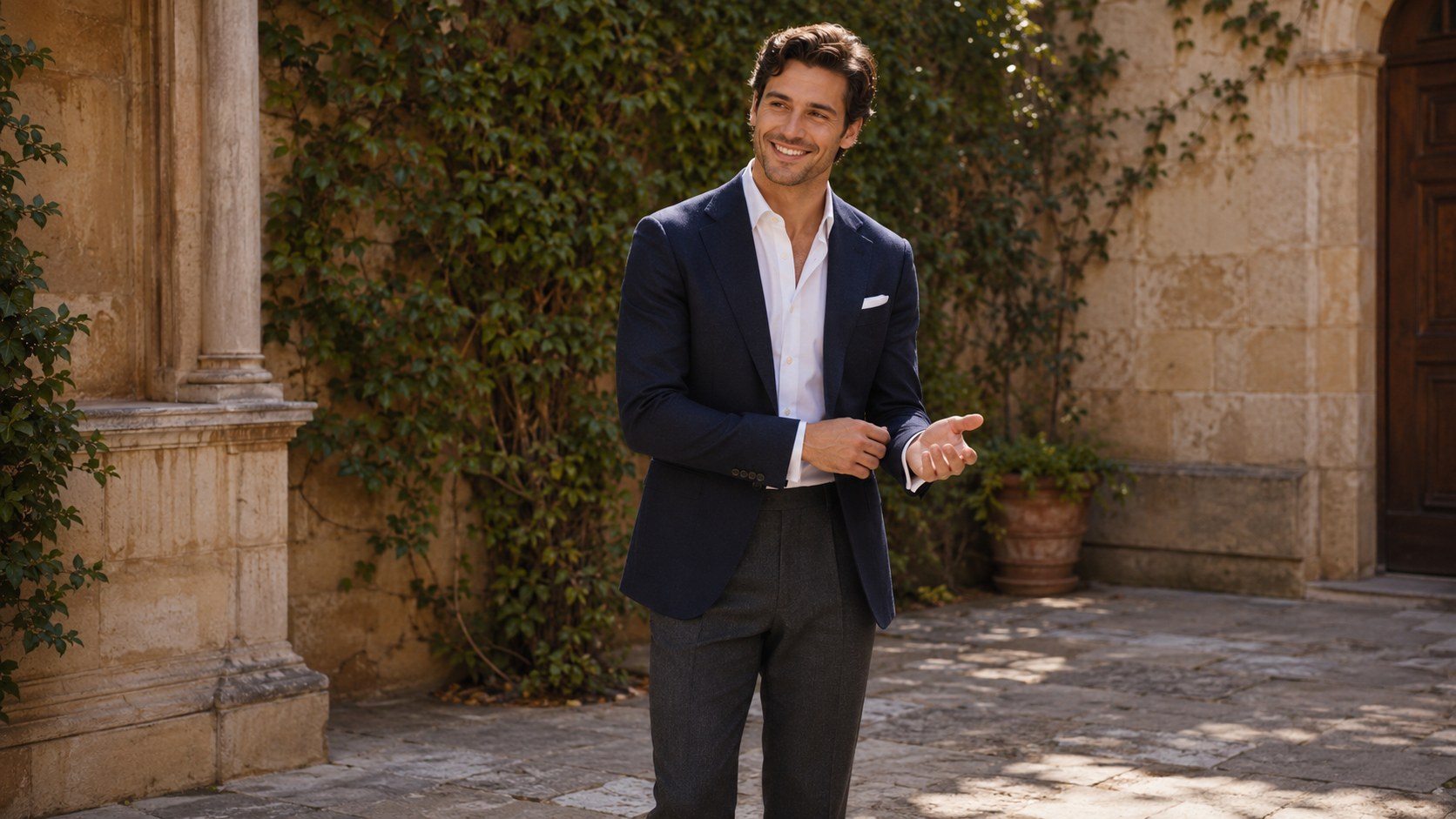 Men's style 1/3 structure, the geometric formula that makes you read taller and leaner
