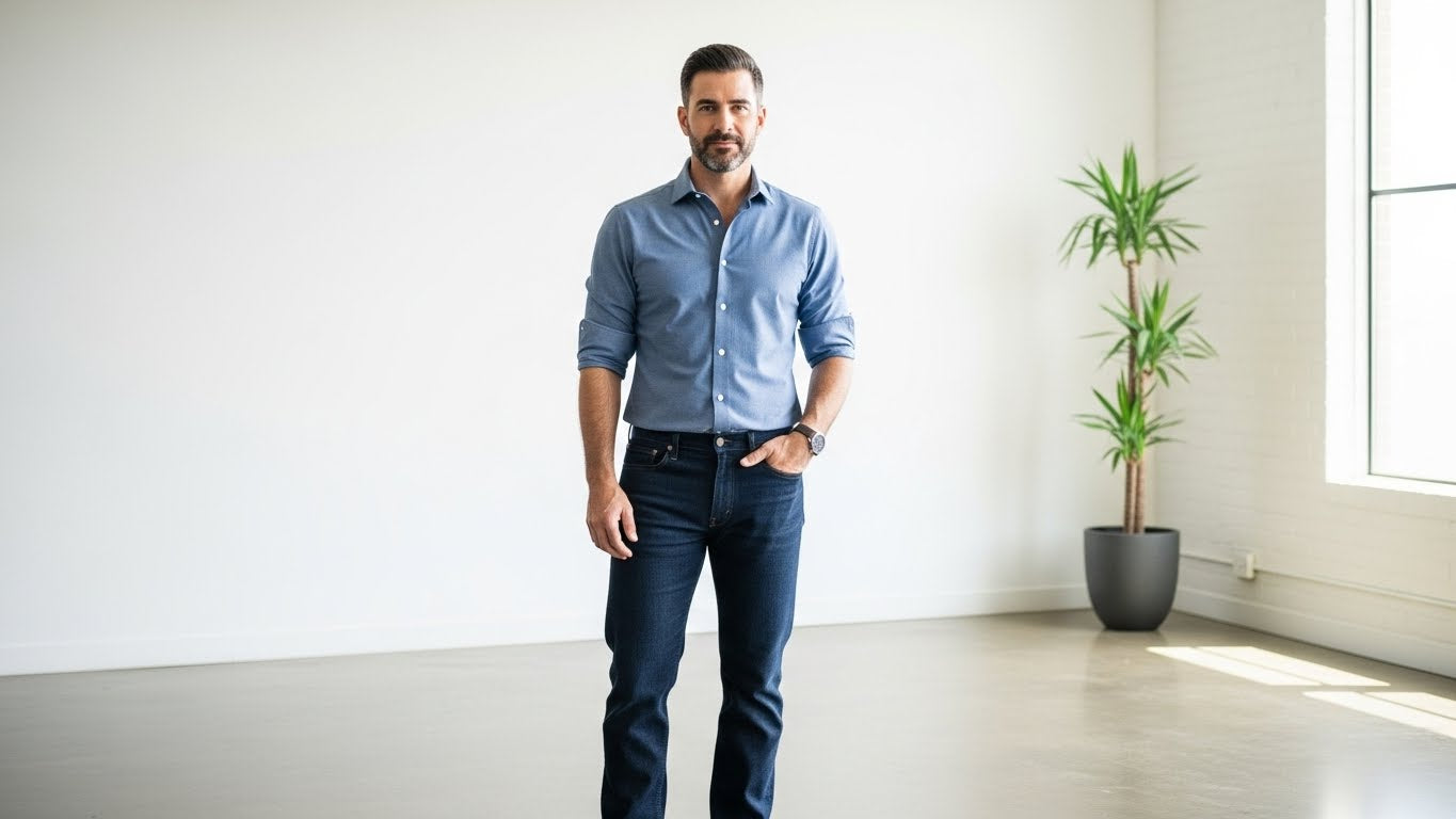 Men's style over 40 begins with intentional wardrobe choices that demonstrate