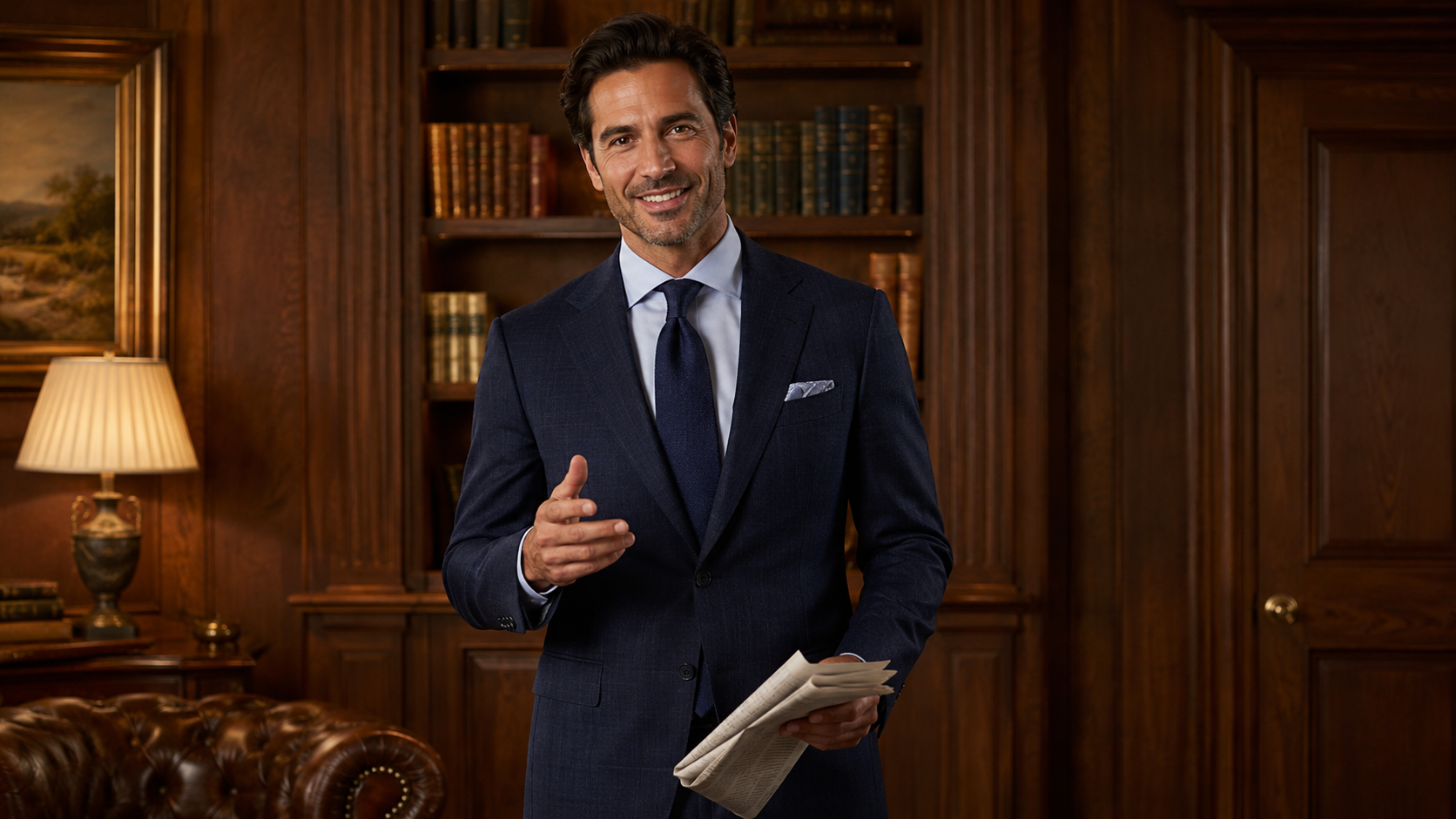 Navy flannel suits and the textured tailoring every man should own