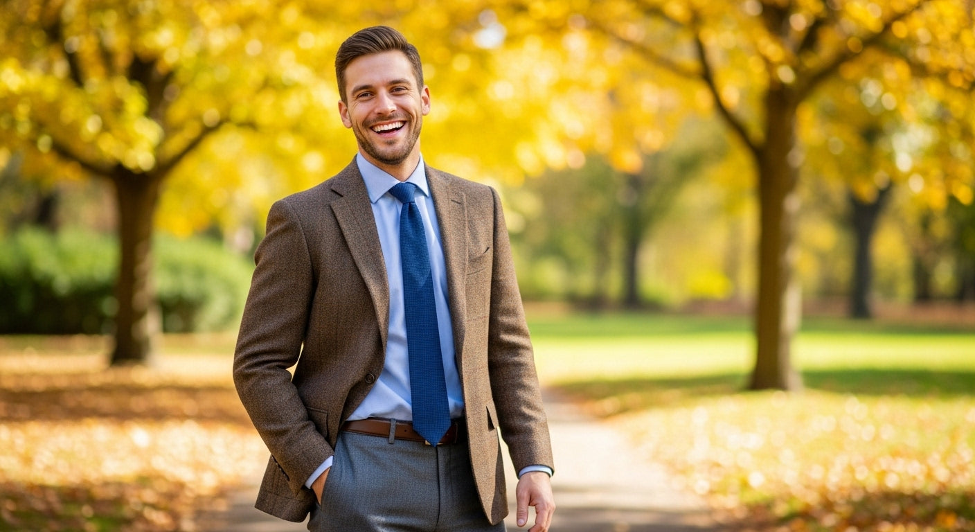 Origins and evolution of the sports jacket from Norfolk jacket to modern tweed jacket style showing classic menswear evolution through vintage sports jacket designs in traditional tweed jacket colors