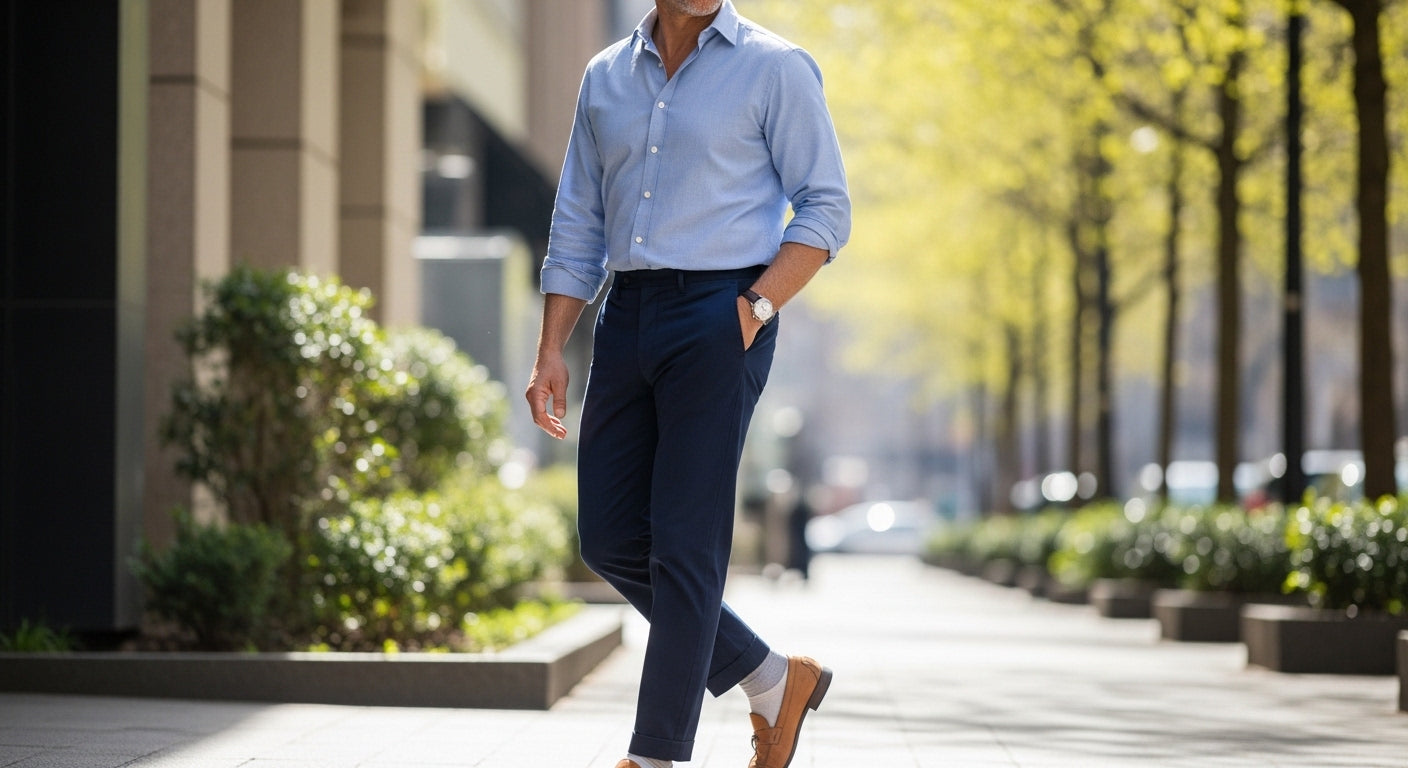 Spring color combinations for men over 40 with six outfit ideas that actually work