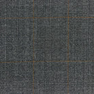 Charcoal-Grey-Brown-Windowpane-Bamboo-Cloth-Custom-Tailored-Blazer