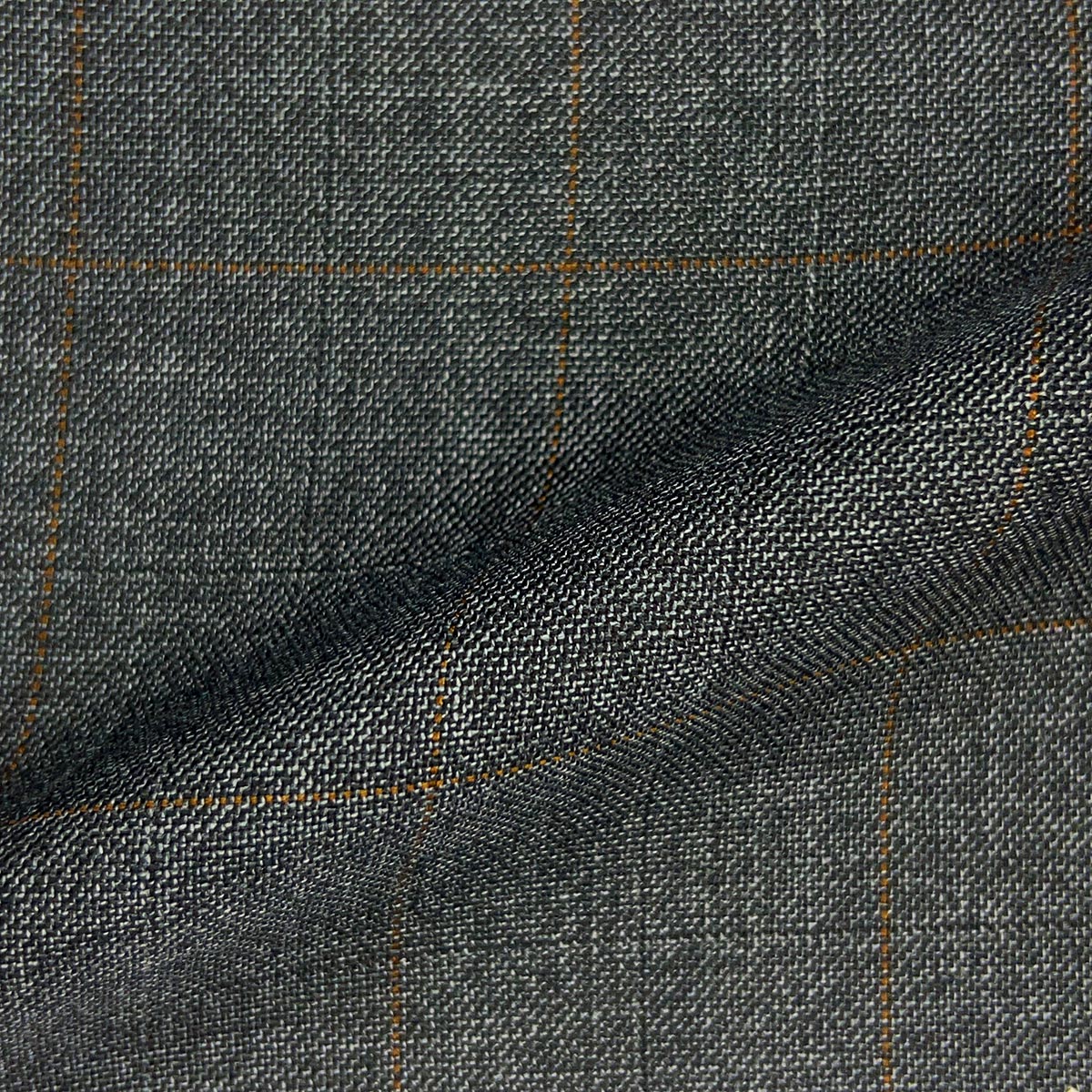 Charcoal-Grey-Brown-Windowpane-Bamboo-Cloth-Custom-Tailored-Sportcoat