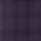 Westwood Hart Online Custom Hand Tailor Suits Sportcoats Trousers Waistcoats Overcoats Deep Purple Self Plaid Design